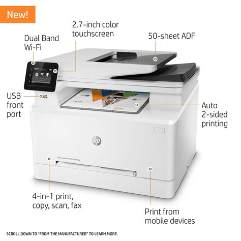 Amazon.com: HP LaserJet Pro M281fdw All.